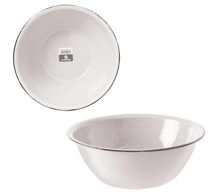 Mixing Bowl White 20cm - Enamel