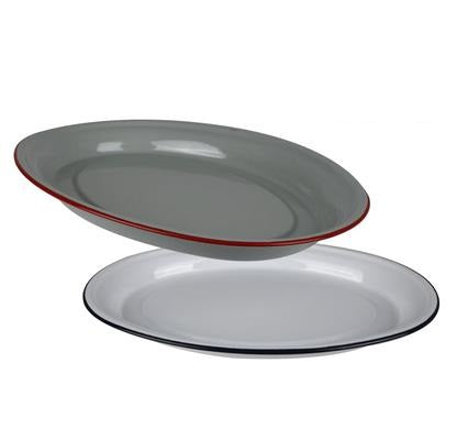 Platter 44x33cm - Enamel