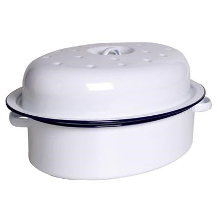 Roaster Oval 38cm - Enamel