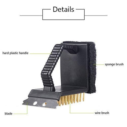 Braai Cleaning Brush, Angled