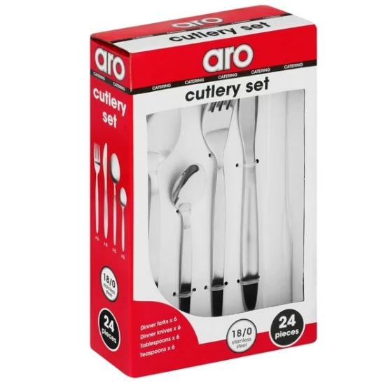 ARO 24-Piece Cutlery Set