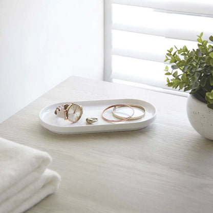 Accessories Tray, White Melamine