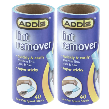 Addis Lint Remover Refills 2 Piece