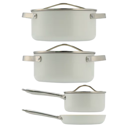 Agean Slick Aluminium Cookware Set 7 Piece