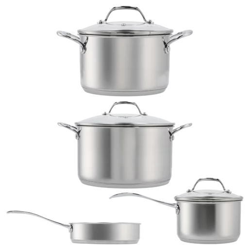 Agean Stainless Steel Cookware Set 7 Piece