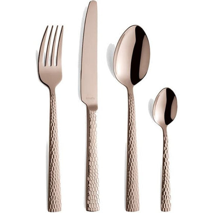 Amefa Felicity Champagne Rose Cutlery Set 24 Piece