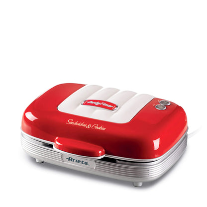 Ariete 3-In-1 Sandwich & Cookies Maker