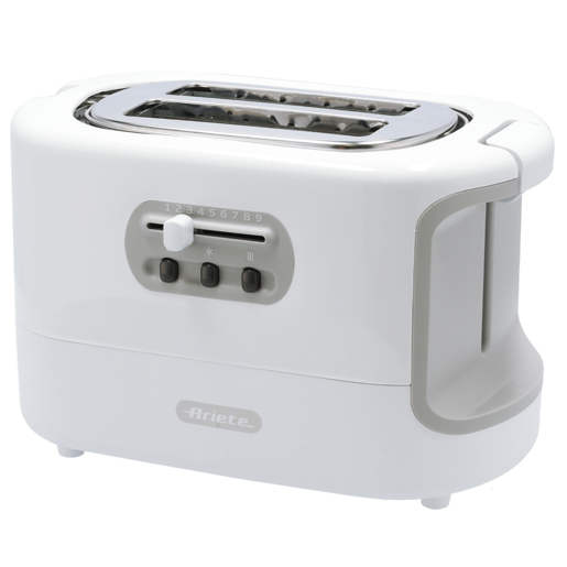 Ariete White 2 Slice Toaster