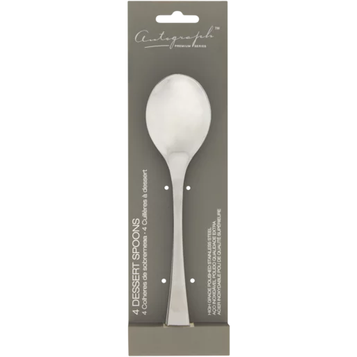 Autograph Dessert Spoon Set - 4 Piece