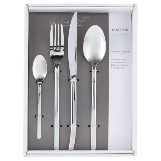 Autograph Madera Cutlery Set 16 Piece