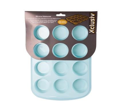 Silicone Cup-Cake Pan - 12-Hole