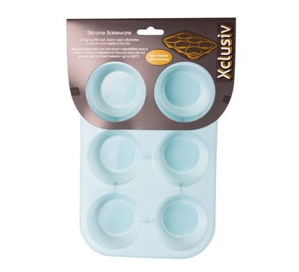 Silicone Cup-Cake Pan - 6 Hole