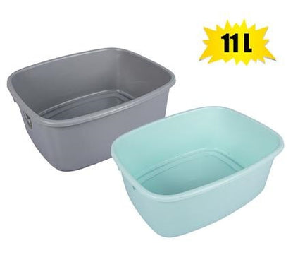 Rectangular Plastic Basin - 11L