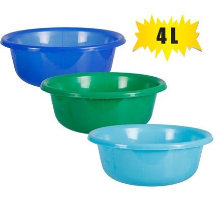 Plastic Basin  32cm (Virgin) - 4L