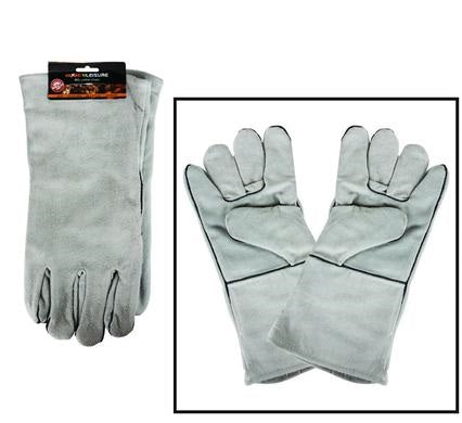 BBQ Glove pair Leather - 35cm