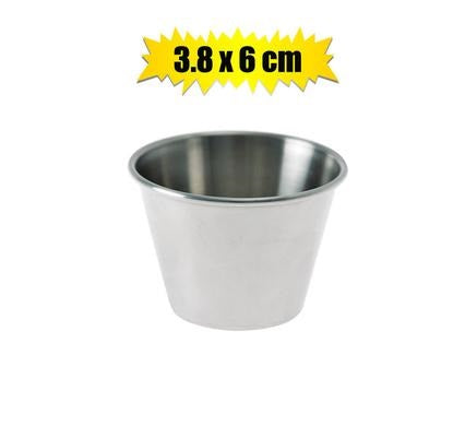 Dipping Bowl Stainless Steel -  6X3.8cm