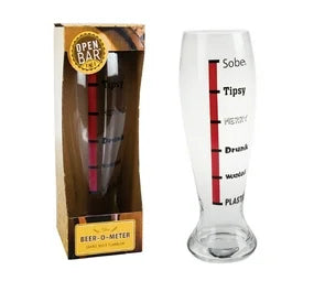 Beer-O-Meter Beer Tumbler Glass - 1.5L