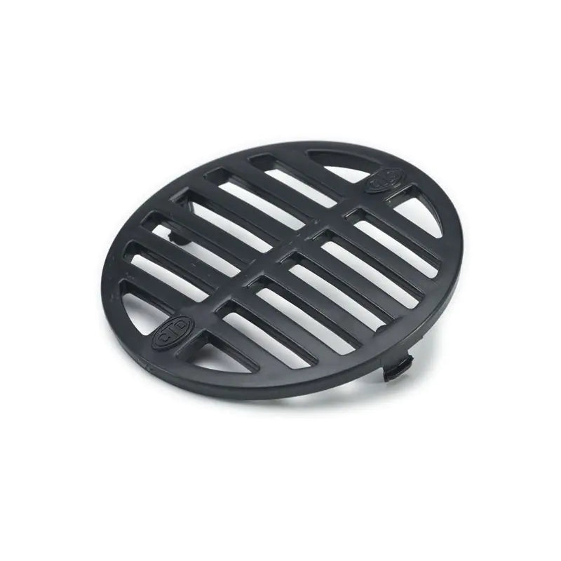 Black Round Shower Grid - 75mm