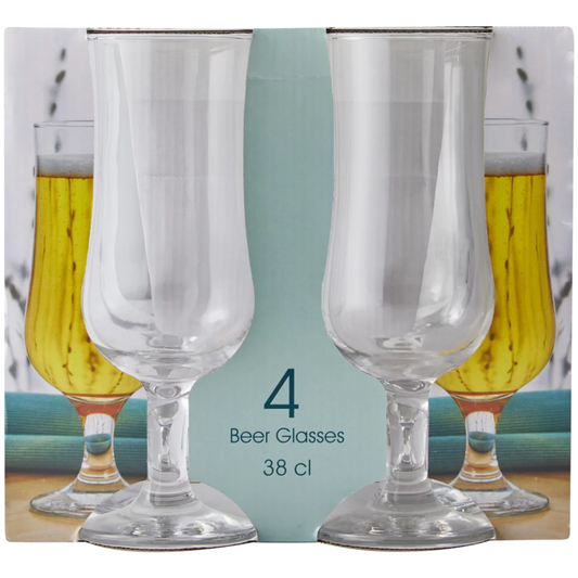 Blush Beer Glass Set - 4 Piece