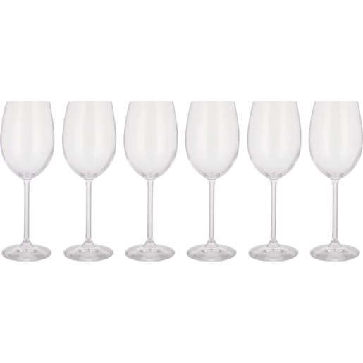 Bohemia 350ml Crystal White Wine Glass Set - 6 Piece