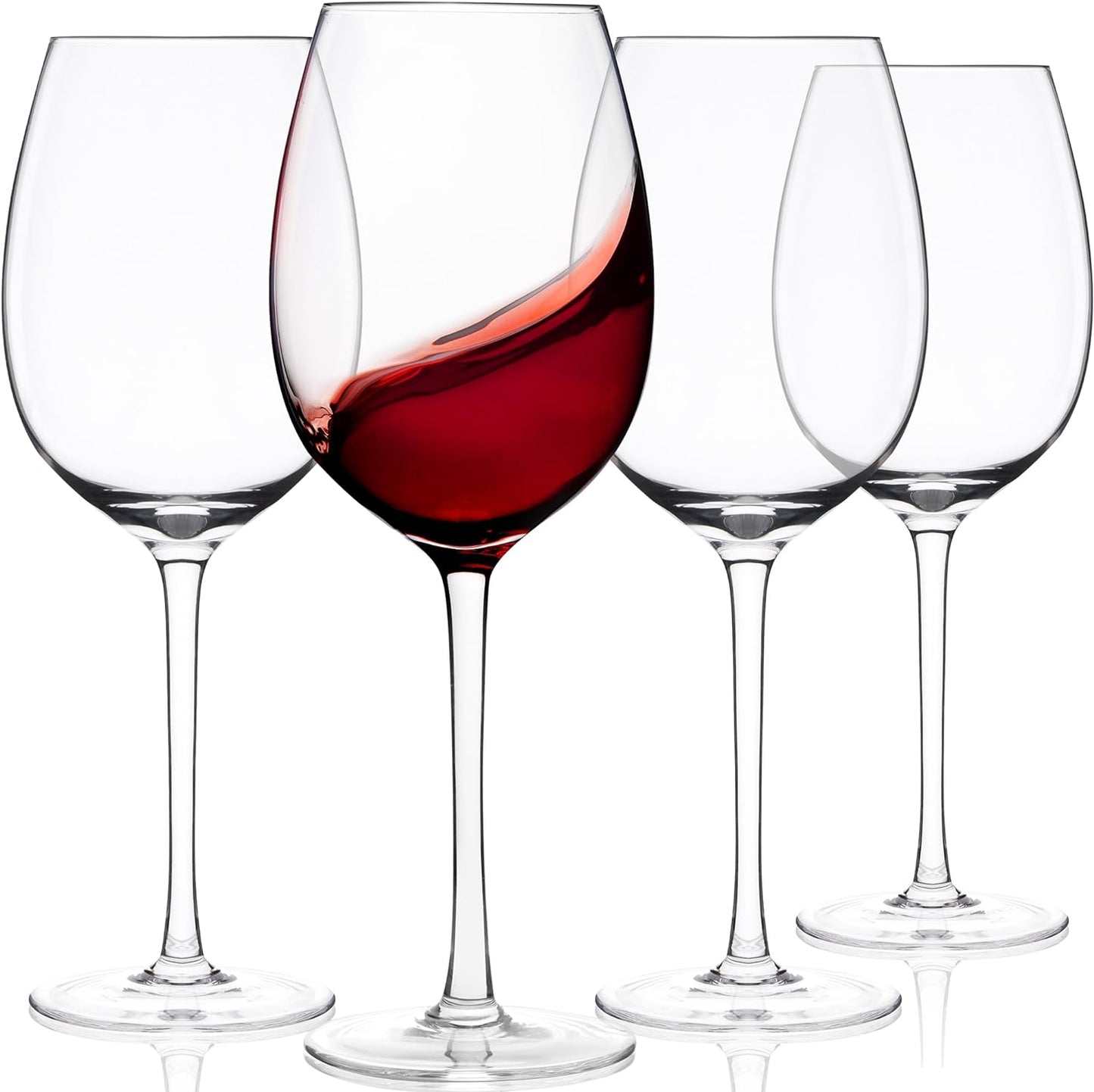 Bohemia Crystal Red Wine Glass - Set of 6