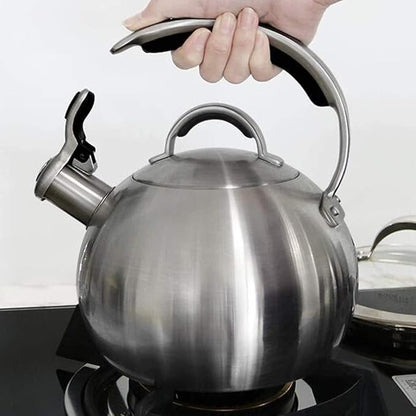 Bordeaux Stainless Steel Whistling Kettle 1.9L