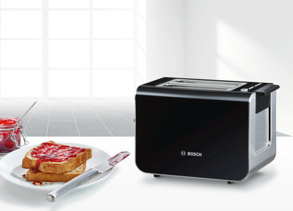 Bosch 2 Slice Compact Toaster - Styline Black