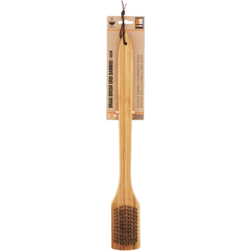 Bush Baby Bamboo Braai Grid Brush 45cm