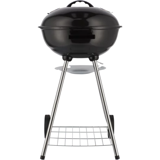 Bush Baby Charcoal Kettle Grill With Enamel Coating - 45cm