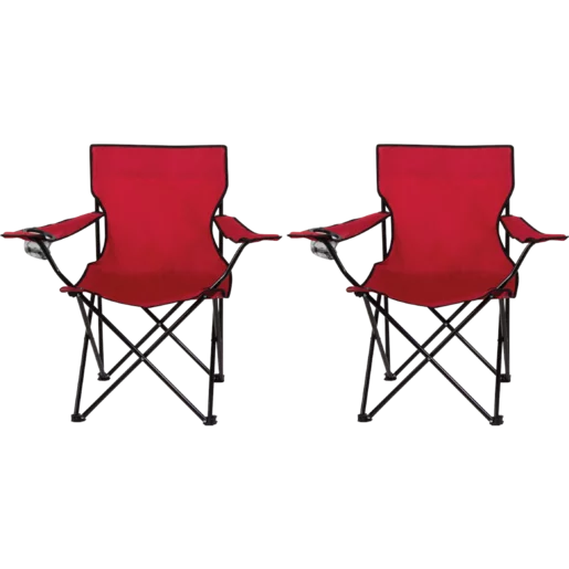 Bush Baby Hyper Value Camping Chairs - 2 Piece