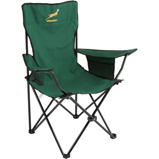 Bush Baby Springboks Green Adult Camping Chair