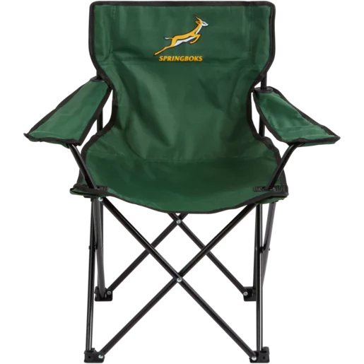 Bush Baby Springboks Green Kiddies Camping Chair