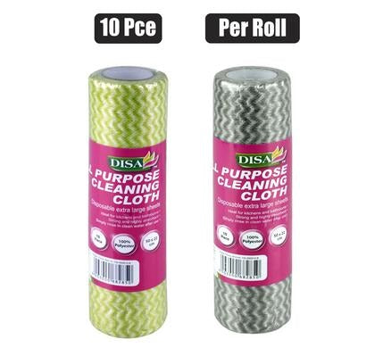 Cleaning Cloth Roll 10's 50x22cm