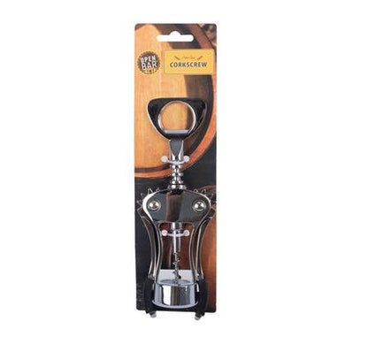 Nickled Heavy-Duty Corkscrew