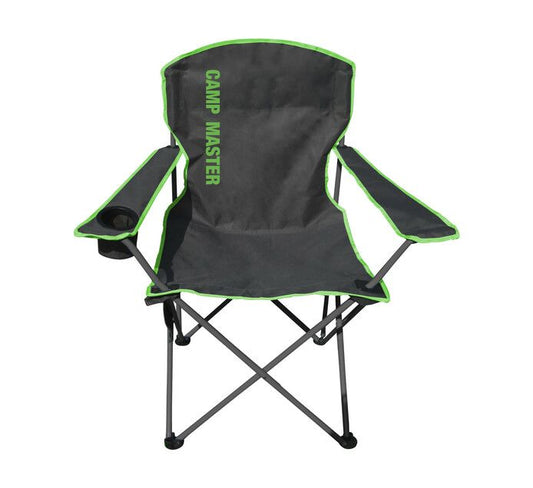 Camp Master Classic 200 Camping Chair Charcoal/Green