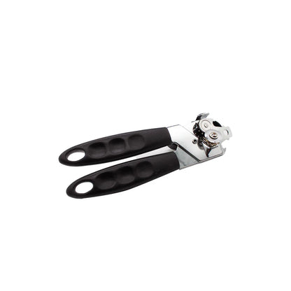 Can-Opener Stainless Steel with  Black-Handle