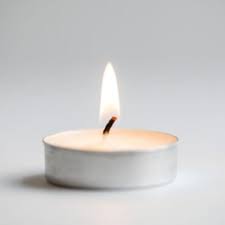 Clover Leaf White Tealight Candles 50 Pack