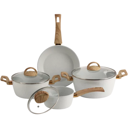 Coconut Forged Aluminium Cookware Set 7 Piece