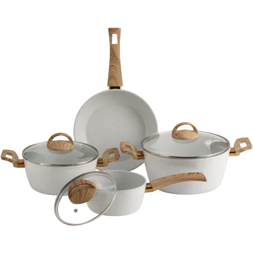 Coconut Forged Aluminium Cookware Set 7 Piece