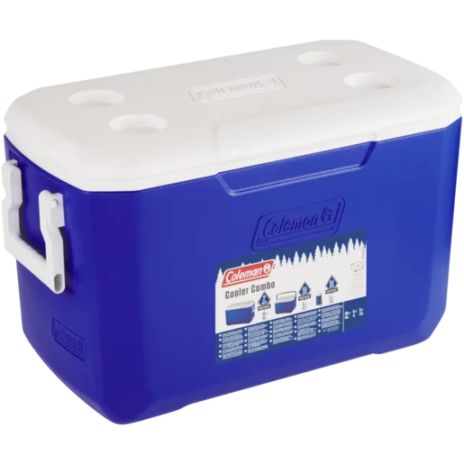 Coleman Blue Cooler Box Combo 3 Piece