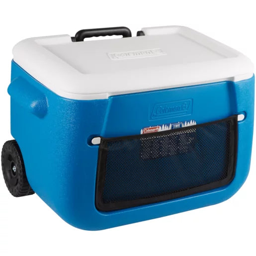 Coleman Blue Wheeled Cooler Box 47L