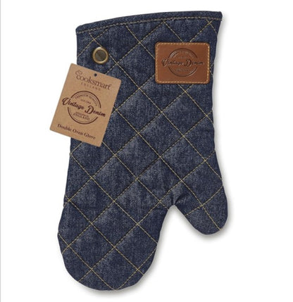 Cooksmart Oxford Denim Gauntlet