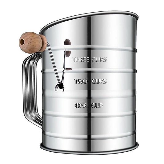 Creative Cooking Flour Sifter Stainless Steel