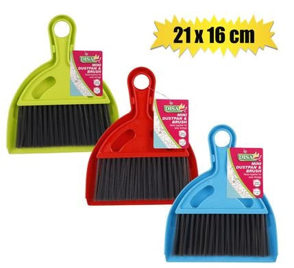 Mini Dustpan & Brush Set 21x16cm