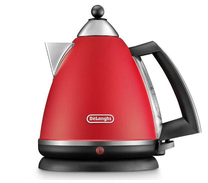 DeLonghi Argento Kettle Red