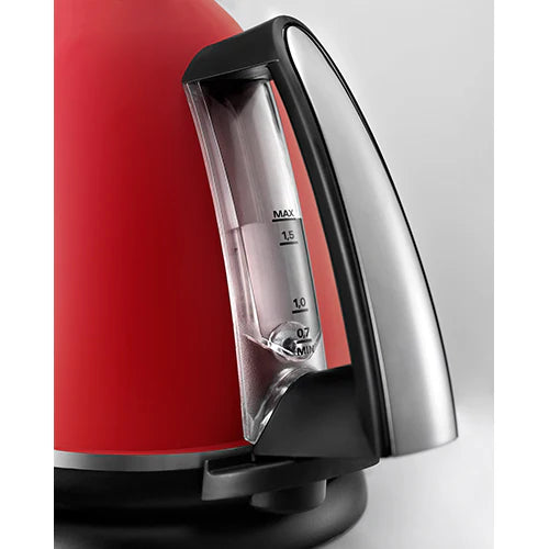 DeLonghi Argento Kettle Red