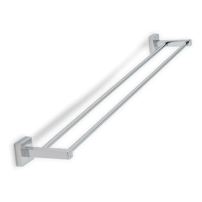 Double Towel Rail, Chrome Plated 760mm