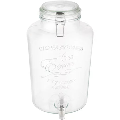 Eerin '633 Clear Glass Dispenser 7L