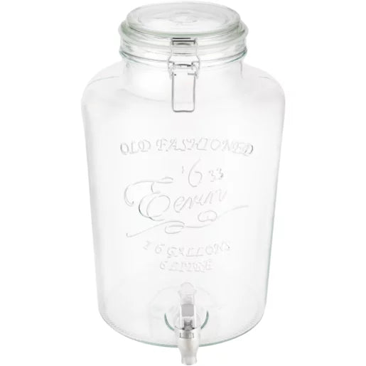 Eerin '633 Clear Glass Dispenser 7L