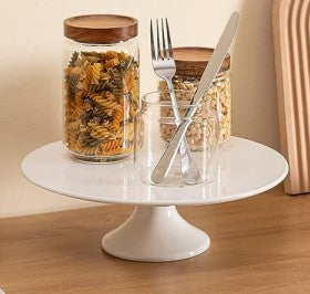 Eetrite Just White Footed Cake Stand